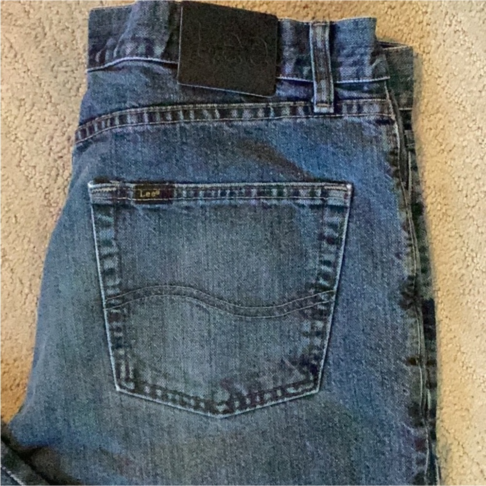 Like new Lee Mens jeans 33 x 32 - Picture 3 of 7